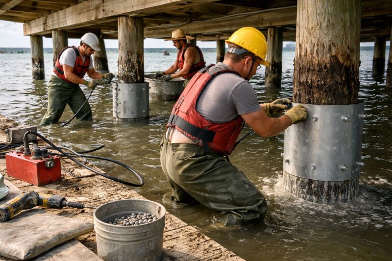 Piling Repair in Clinton, MD