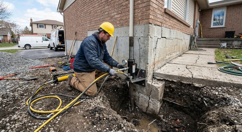 Residential Foundation Repair in Montgomery County, MD