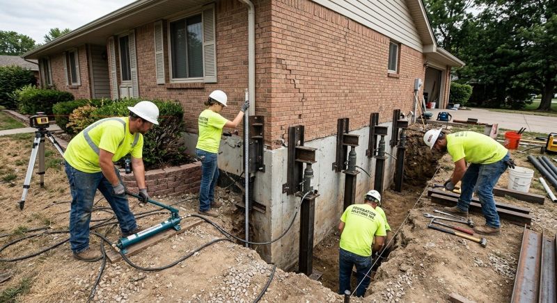 Settling Foundation Service in Reston, VA
