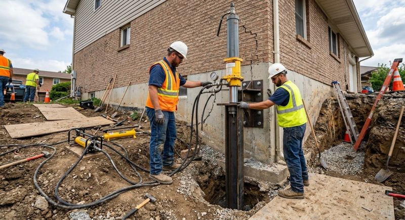 Settling Foundation Service in Sterling, VA