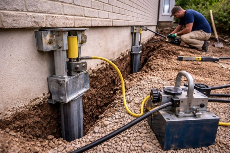 Sinking Foundation Repair in Randallstown, MD