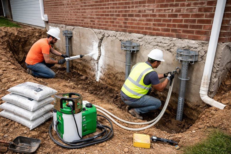 Structural Foundation Repair in Burke, VA