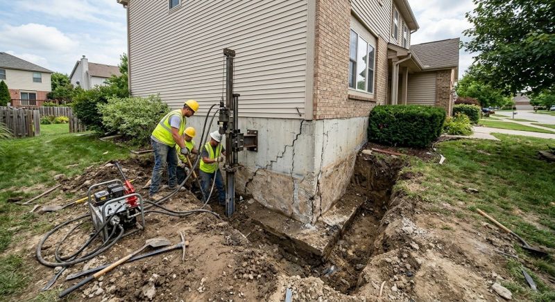 Structural Foundation Repair in Howard County, MD