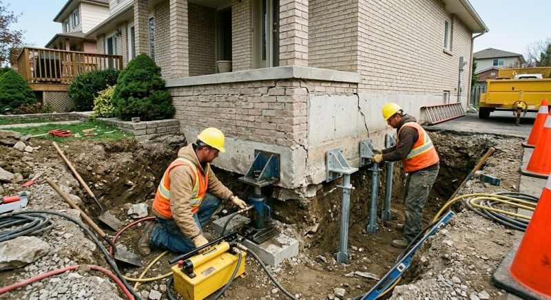 Structural Foundation Repair in Potomac, MD