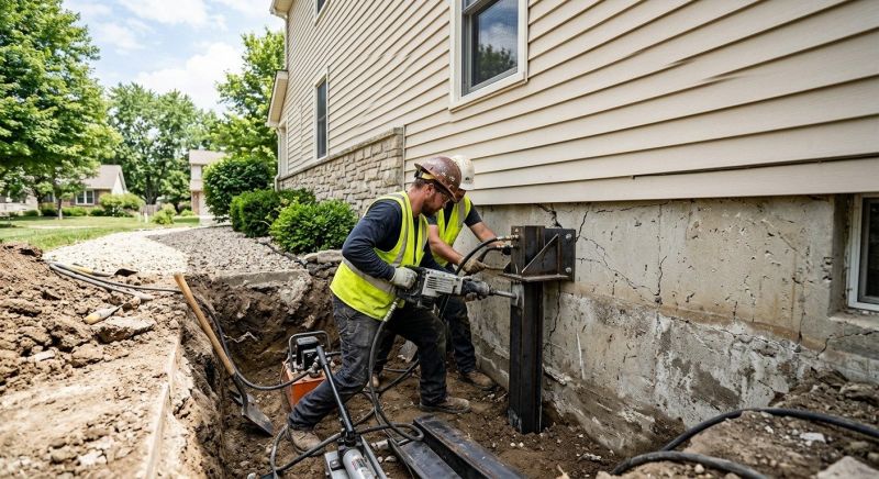 Structural Foundation Repair in Suitland, MD