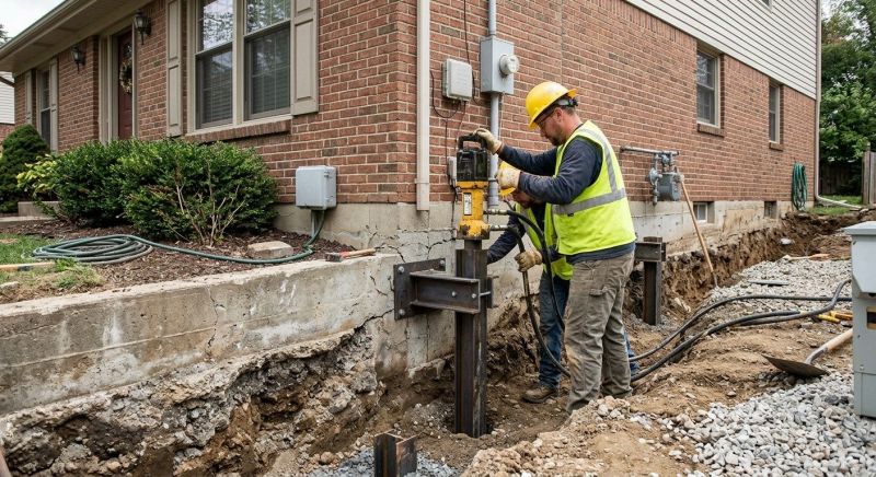 Structural Foundation Repair in Woodbine, MD