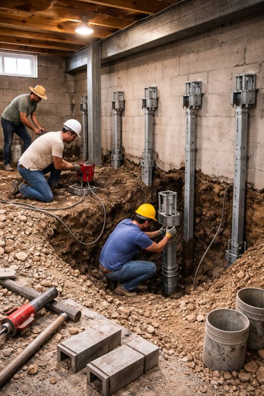 Structural Underpinning in Montgomery County, MD