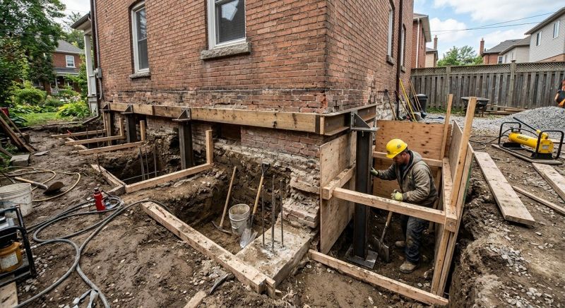 Underpinning Repair in Montgomery County, MD